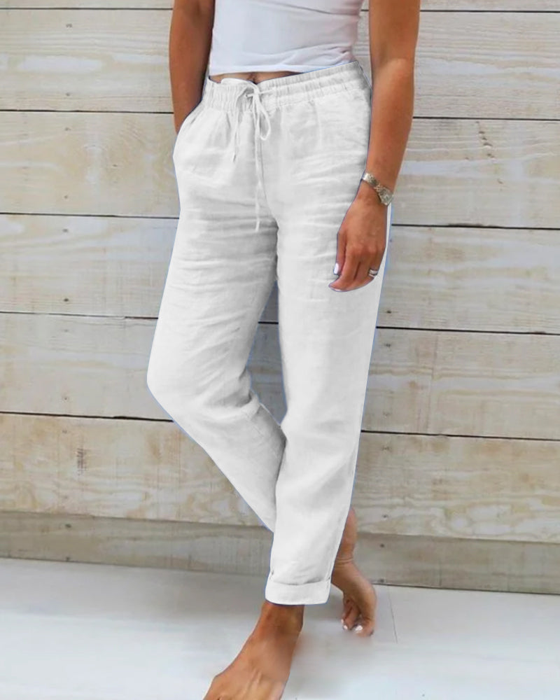 Piper | Casual Chic Straight Trousers