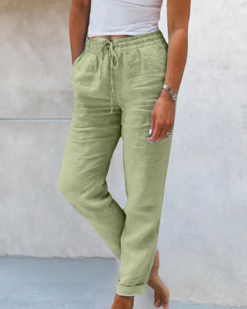 Piper | Casual Chic Straight Trousers