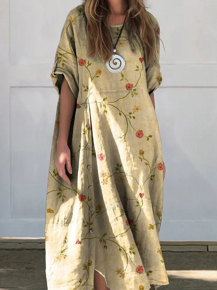 Veiral™ - Linen Cotton Dress