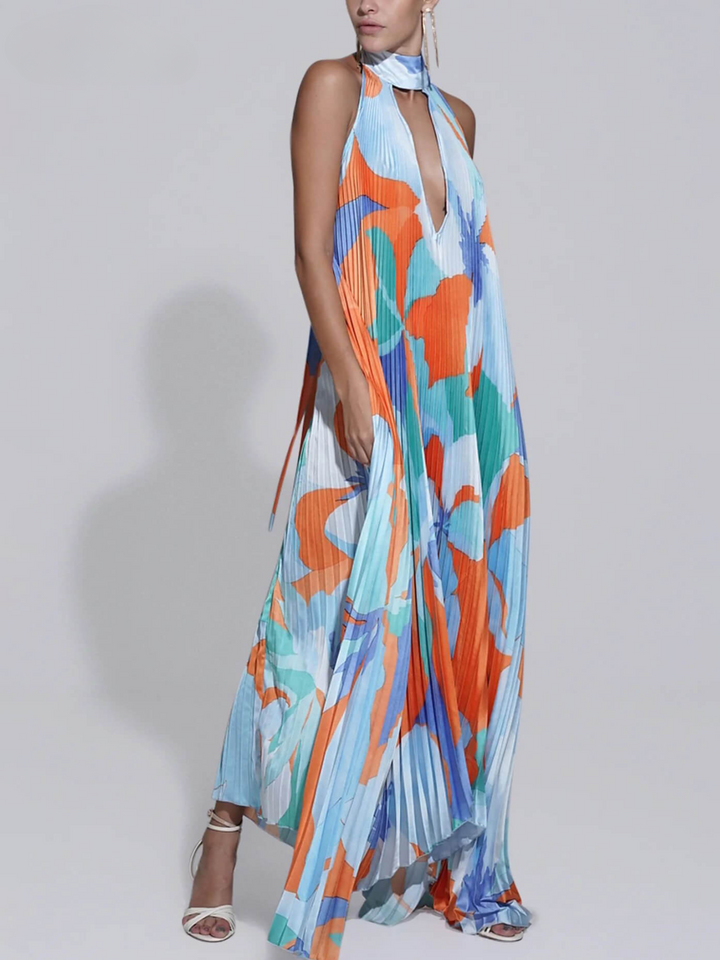 Janellia™ - Halterneck Maxi Dress