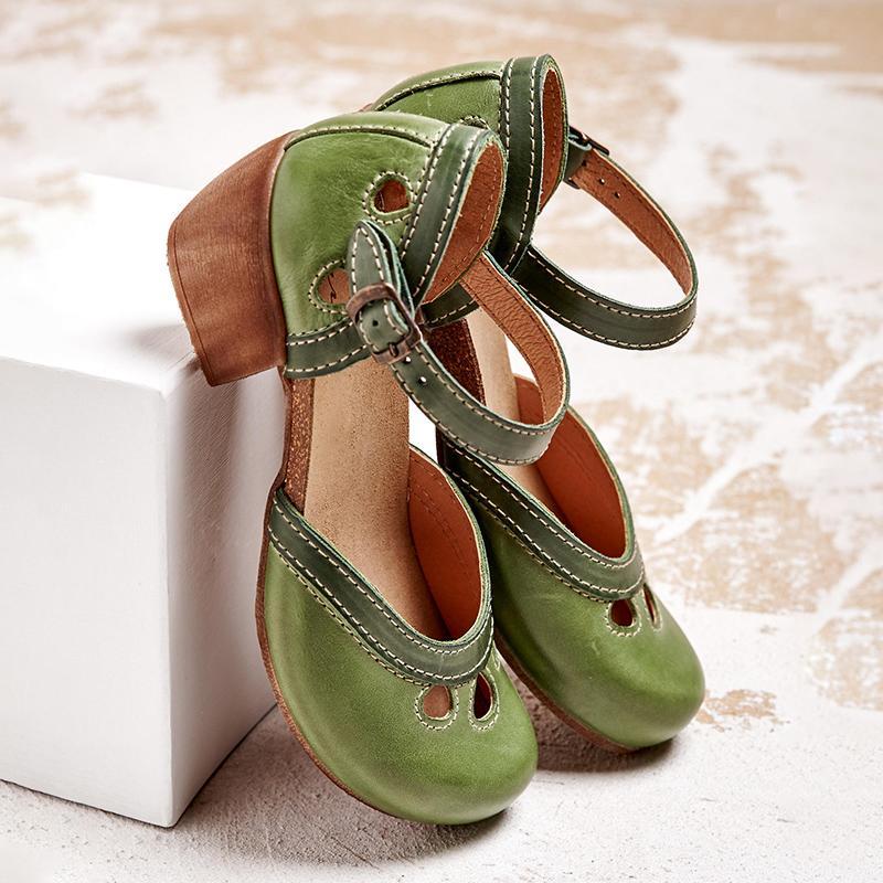 Amalia™ - Orthopedic Sandals With Low Heel