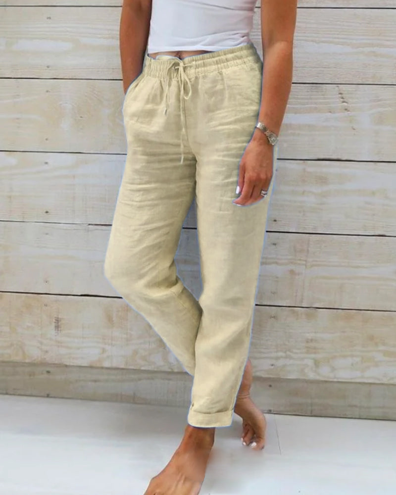 Piper | Casual Chic Straight Trousers