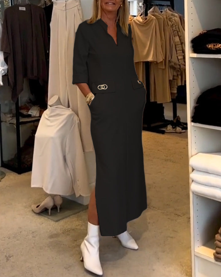 Alexisa™ - Oversized Casual  Long Dress