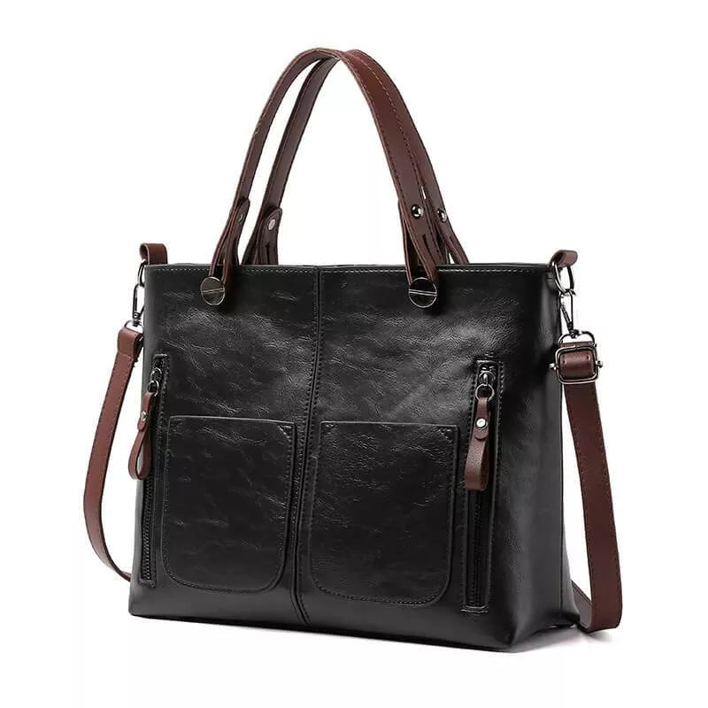 Scotta™ - Poppy Leather Shoulder Bag