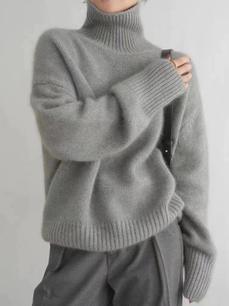 MARIAM |  Cashmere Turtleneck Sweater