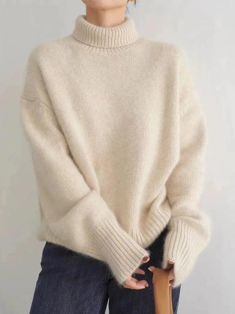 MARIAM |  Cashmere Turtleneck Sweater