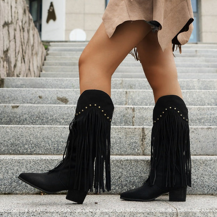 Angel - Elegant cowboy boots for women