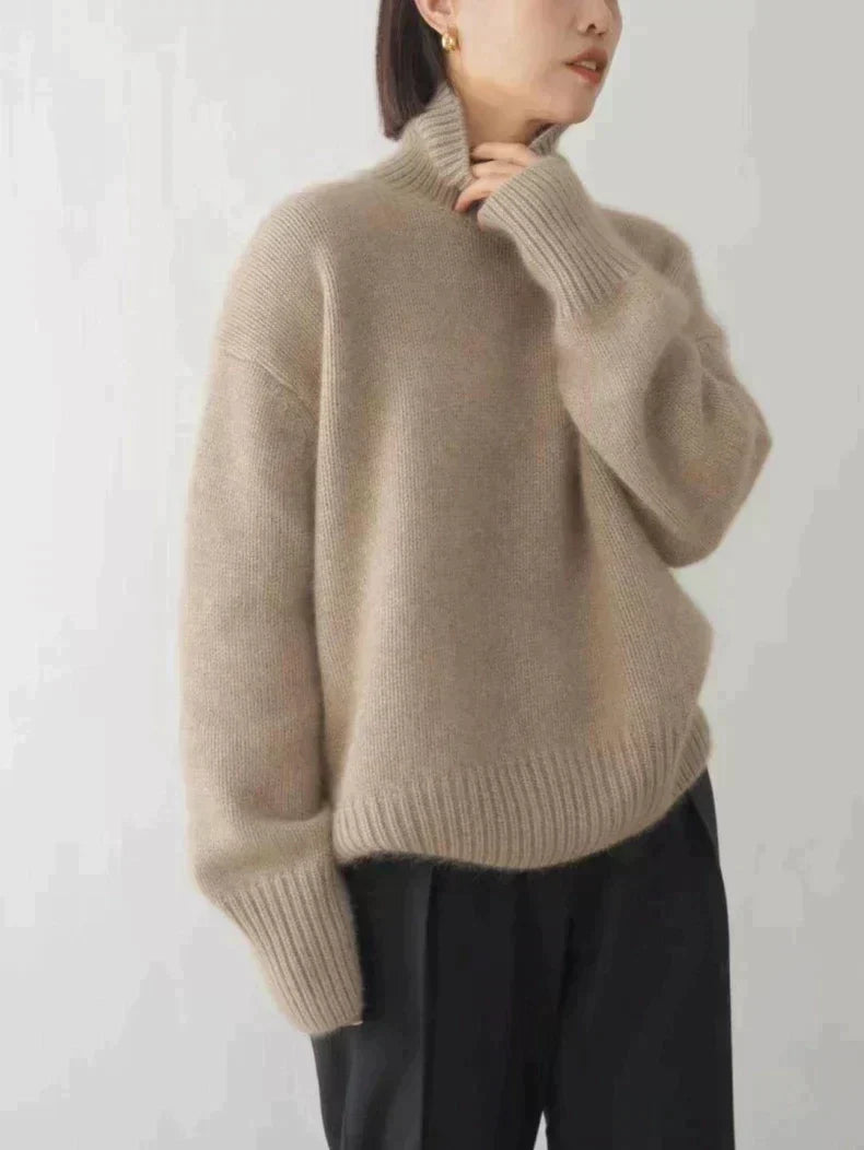 MARIAM |  Cashmere Turtleneck Sweater