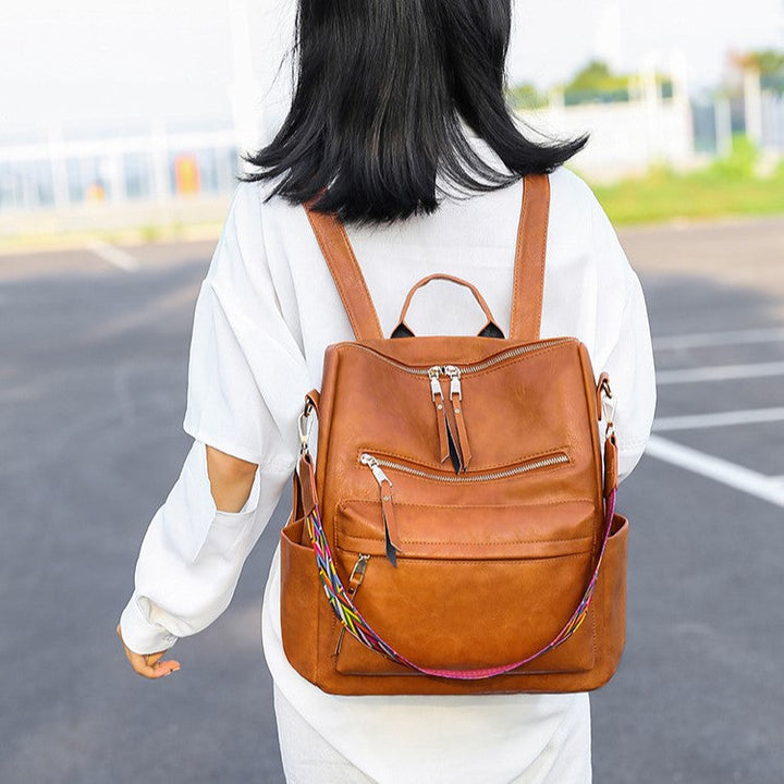 ANDREA | LEATHER BACKPACK