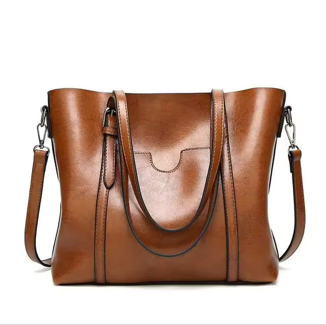 Louisa - Leather carrier bag