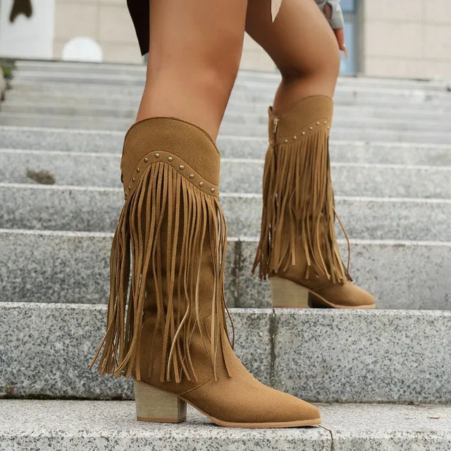 Angel - Elegant cowboy boots for women