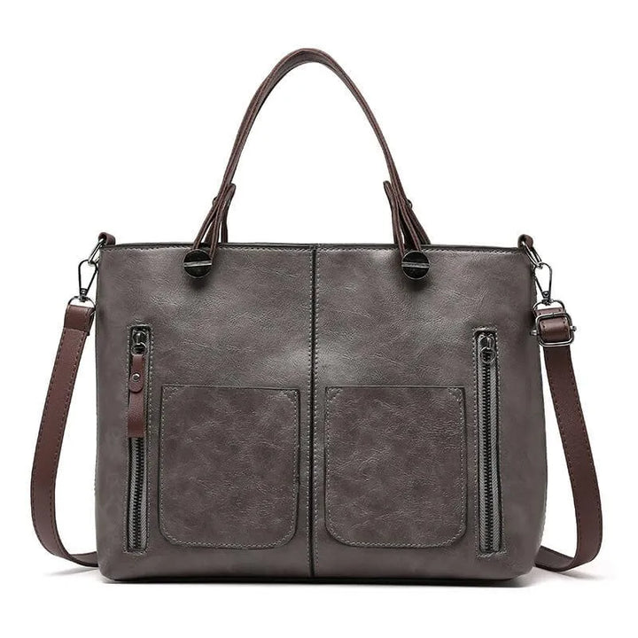 Scotta™ - Poppy Leather Shoulder Bag