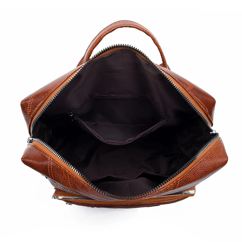 BRIA | LEATHER BACKPACK