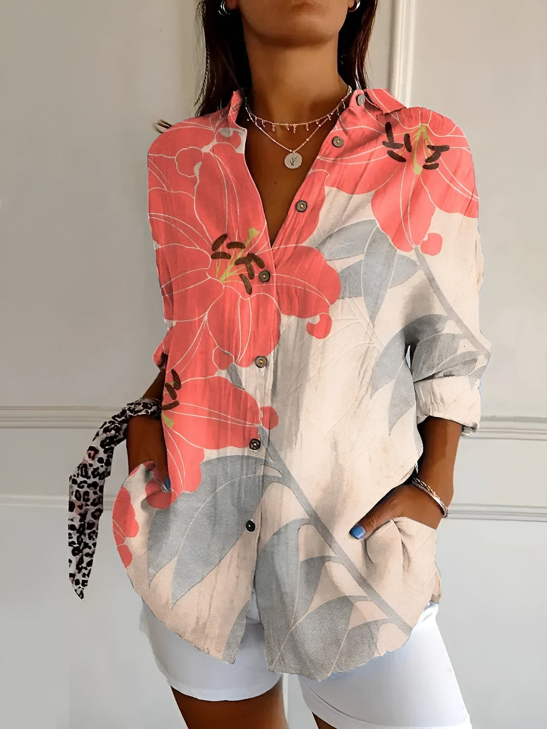 Frieda™ - Women's Printed blouse